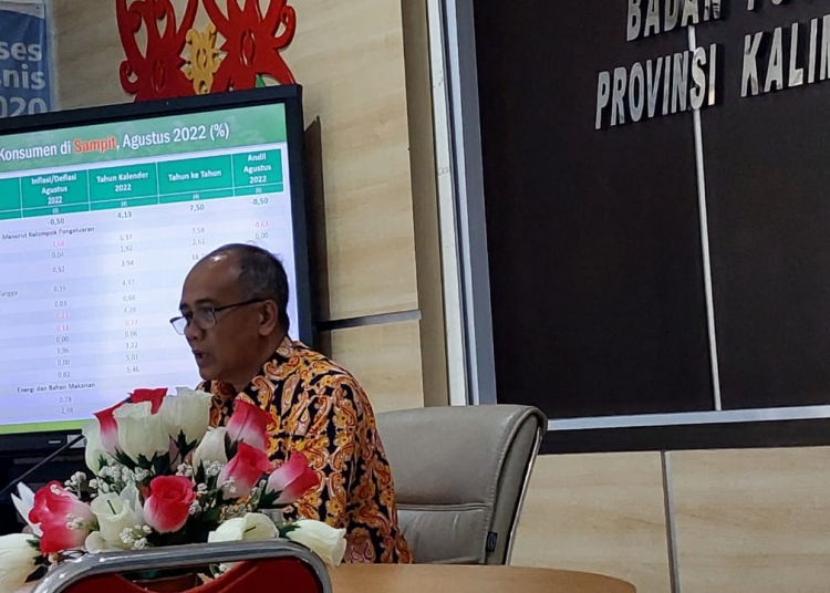 InfoPublik - Kalteng Alami Deflasi 0,01 Persen Pada Agustus 2022