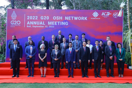 G20 OSH Network Annual Meeting, Momentum Tingkatkan Kerja Sama K3 secara Global