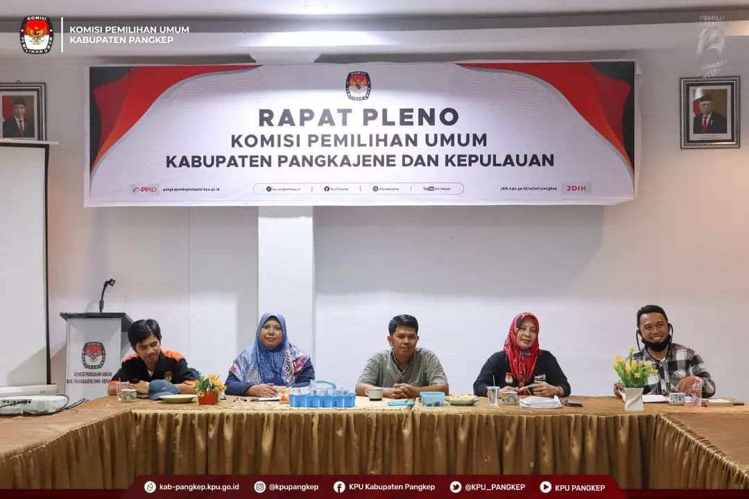 Infopublik Kpu Pangkep Tetapkan Ribuan Pemilih Pemula Masuk Dpb September