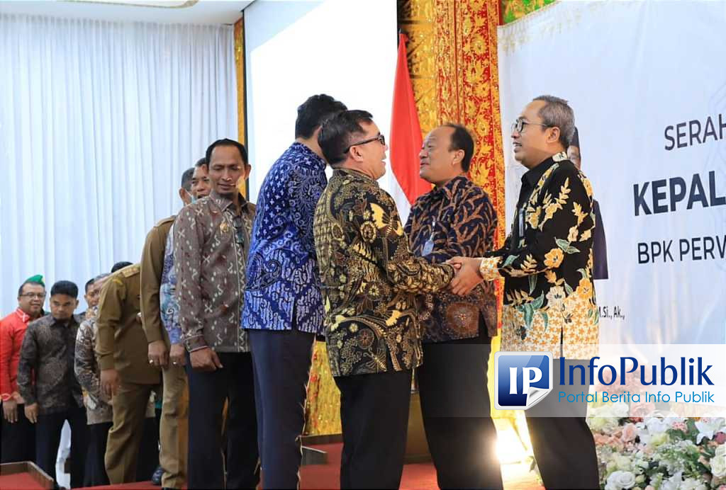 Infopublik Bakri Siddiq Hadiri Serah Terima Jabatan Kepala Bpk