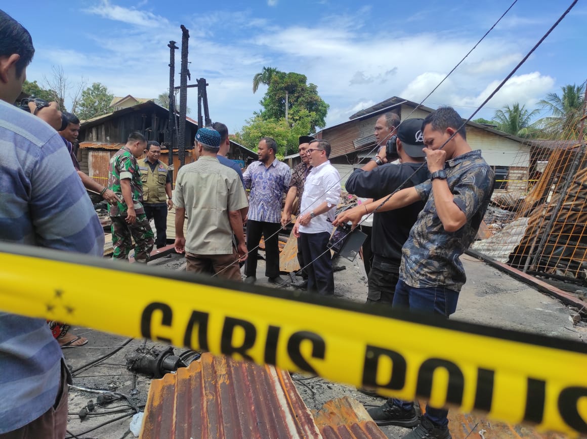 Infopublik Tiba Dari Jakarta Bakri Siddiq Langsung Kunjungi Korban