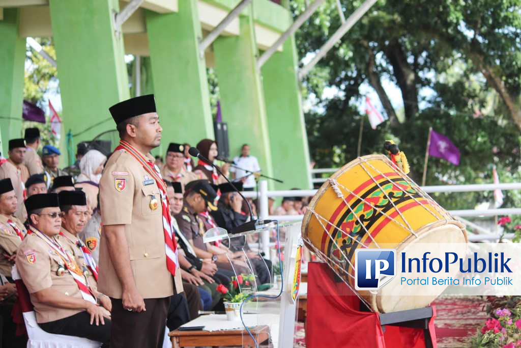 InfoPublik - Memperingati 61 Tahun Pramuka Sumbar, Pengabdian Tanpa ...