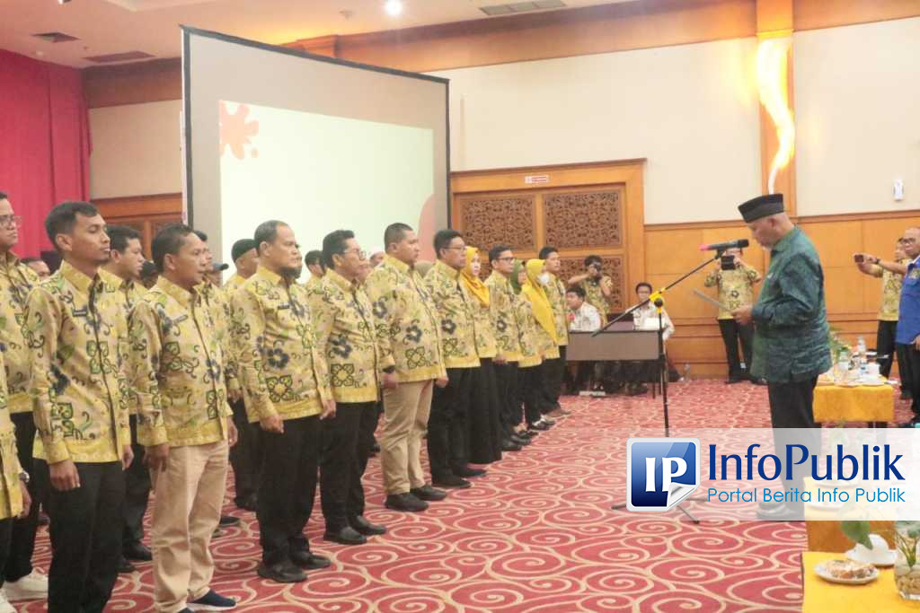 Infopublik Kukuhkan Komisi Irigasi Gubernur Sumbar Jamin Ketersediaan Air Irigasi