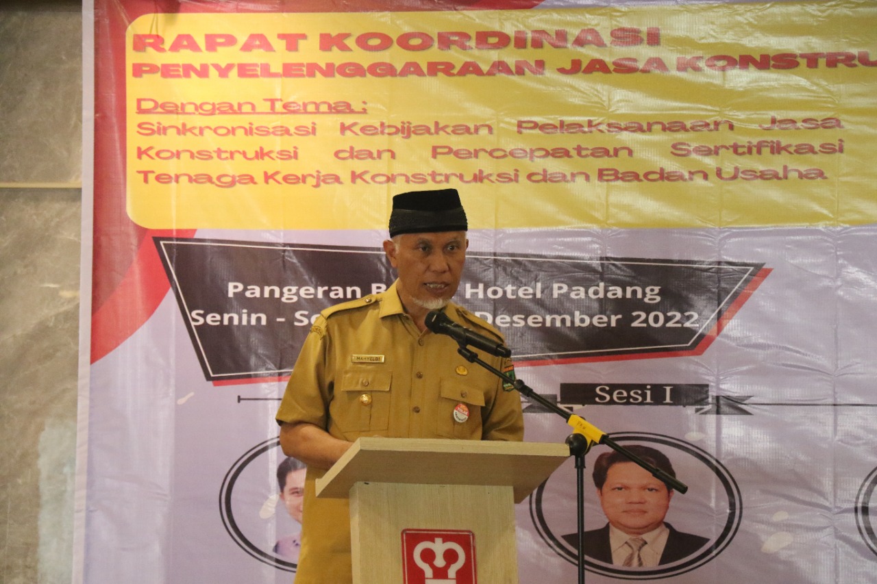 InfoPublik - Gubernur Sumbar Sampaikan Target Pembangunan Infrastruktur ...