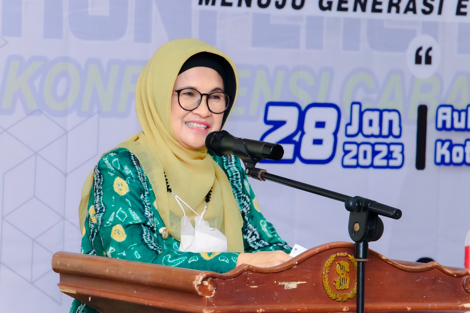 InfoPublik - Konfercab PMII, Wali Kota Susanti: Junjung Tinggi Dan ...