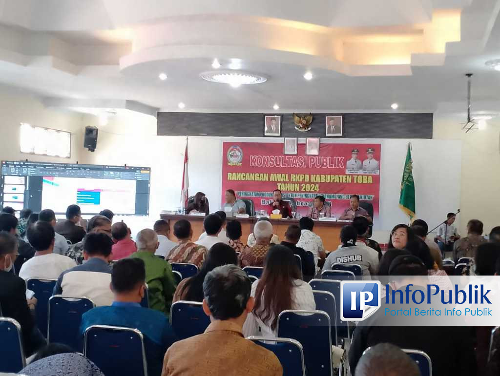 InfoPublik - Pemkab Toba Gelar Konsultasi Publik Ranwal RKPD 2024