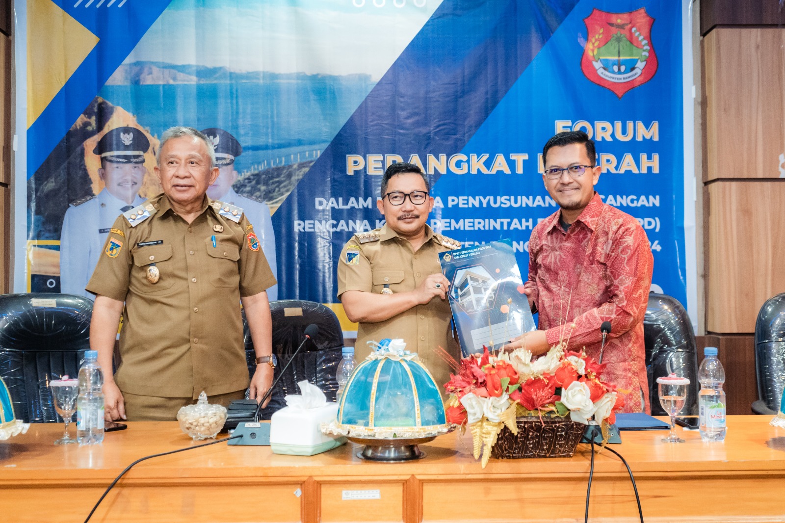 Infopublik Disambut Bupati Amirudin Bpk Memulai Pemeriksaan Laporan