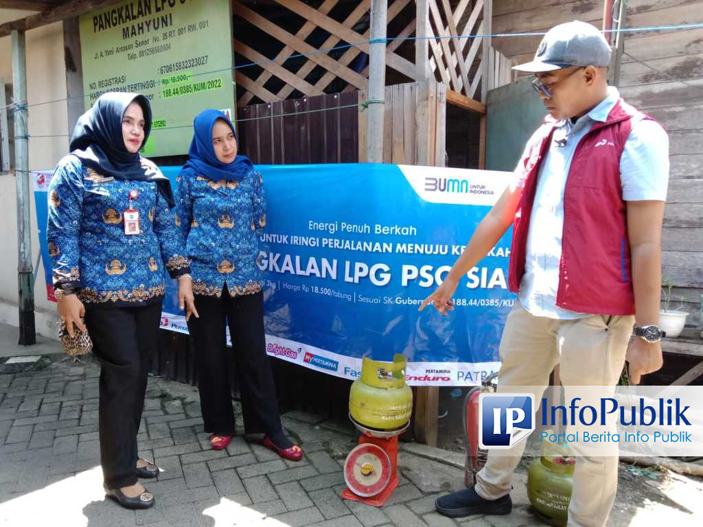 Infopublik Jelang Idulfitri Stok Lpg Di Banjar Aman