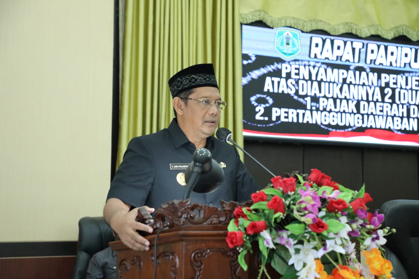 InfoPublik - Pj Bupati HSU Sampaikan LKPJ TA 2022, Realisasi Pendapatan ...