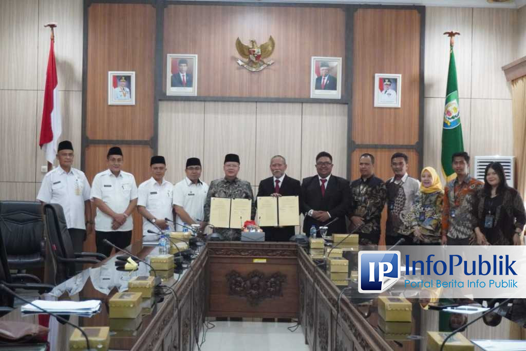 Infopublik Pemprov Bengkulu Teken Mou Dengan Pt Btn Gubernur Rohidin