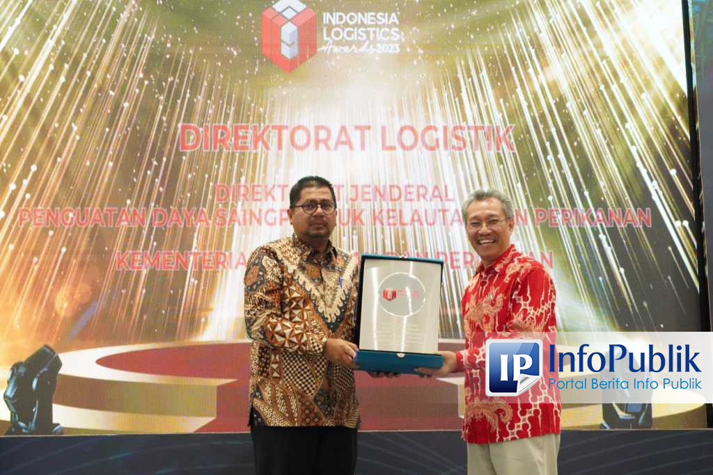 InfoPublik - SLIN KKP Raih Penghargaan Indonesia Logistics Awards 2023