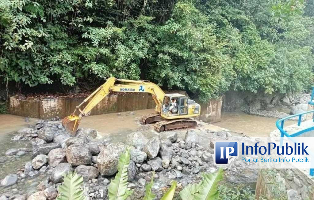 Infopublik Atasi Kekeringan Perumda Am Kota Padang Bws V Normalisasi Sungai