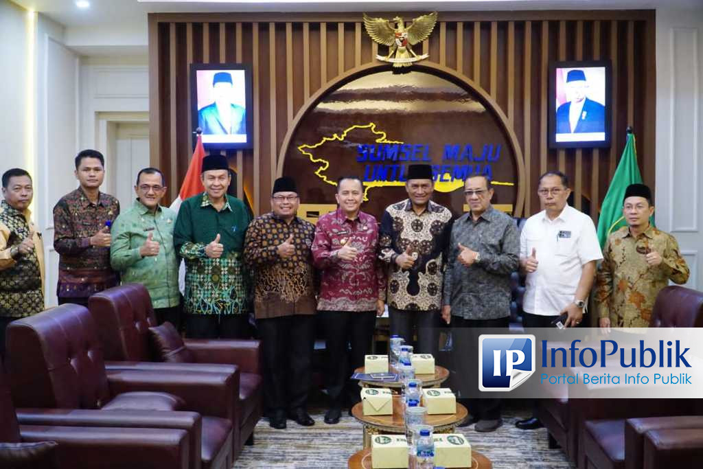 Infopublik Pj Gubernur Sumsel Fatoni Terima Pimpinan Wilayah Muhammadiyah Sumsel