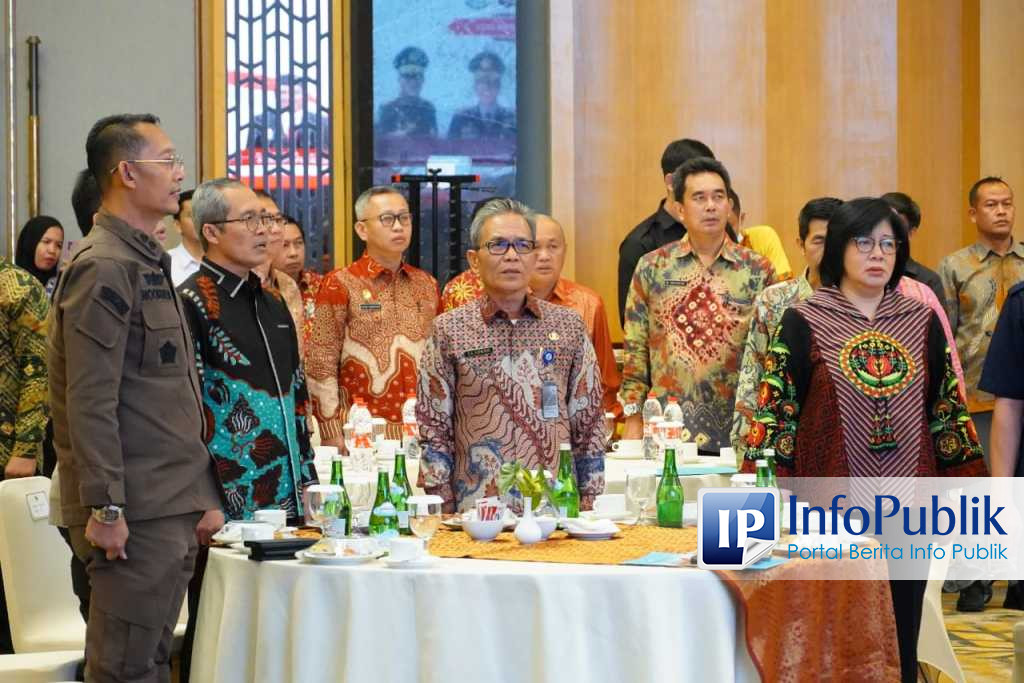 InfoPublik - Sekda Supriono Hadiri Rakor Aksi Pencegahan Korupsi Di Sumsel