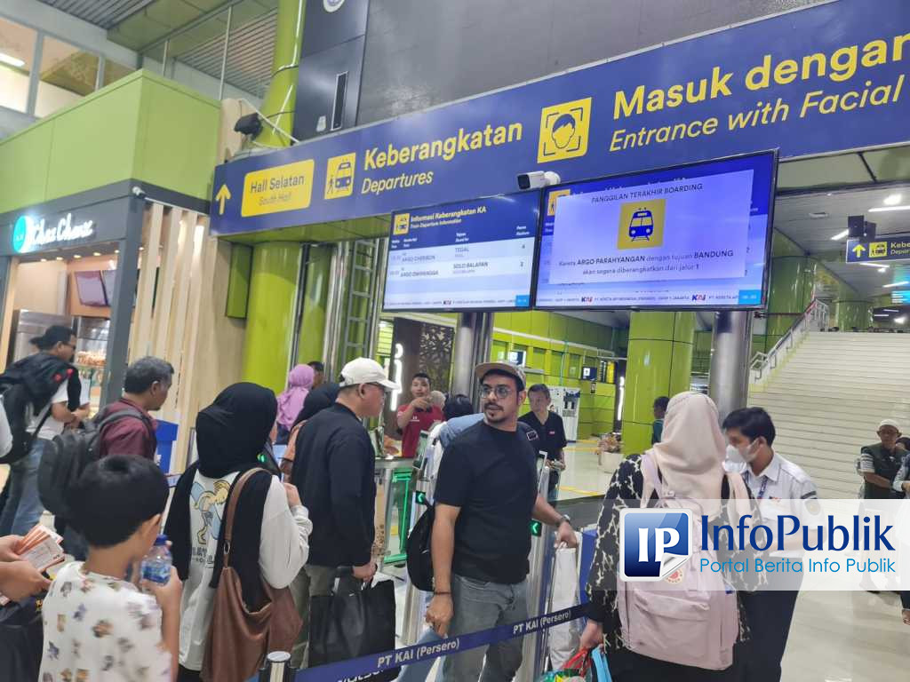 Infopublik Ada Persen Lebih Tiket Ka Periode Libur Nataru Masih