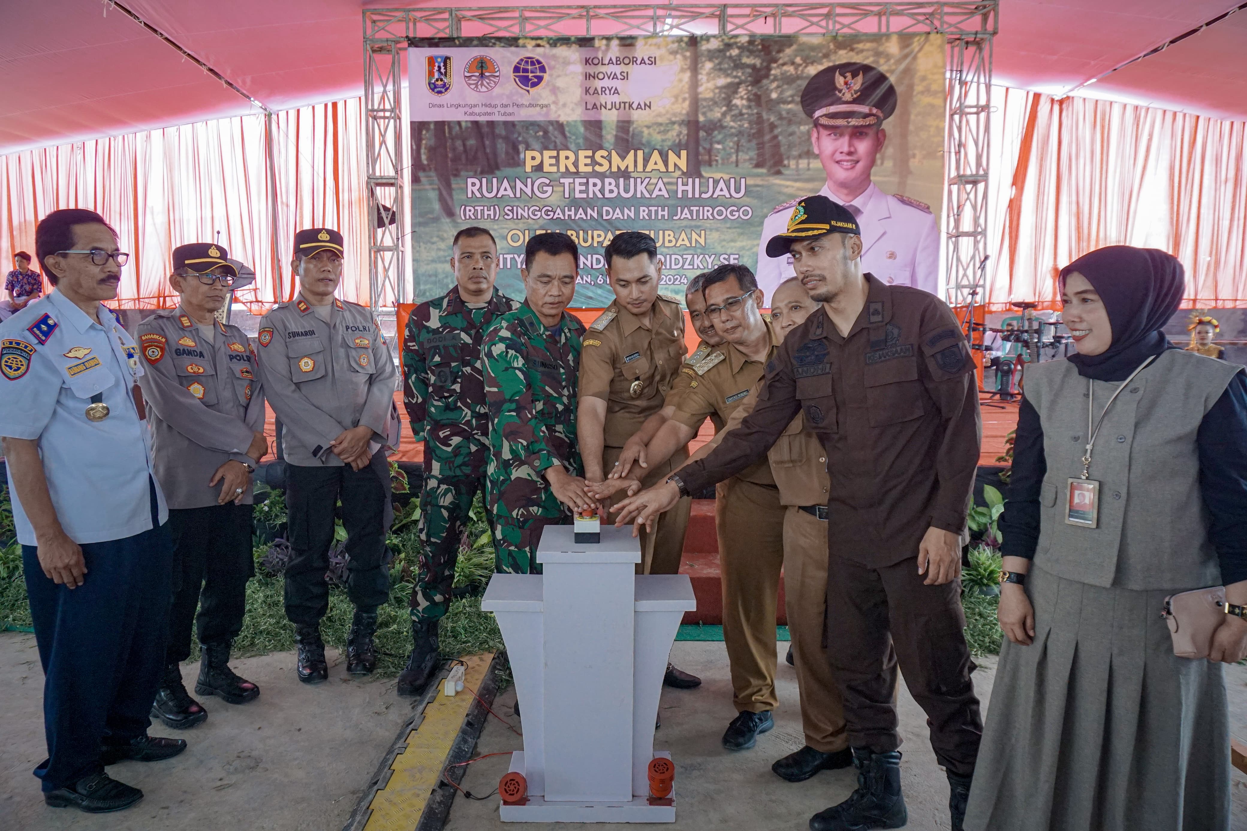 Infopublik Resmikan Ruang Terbuka Hijau Ini Pesan Bupati Tuban