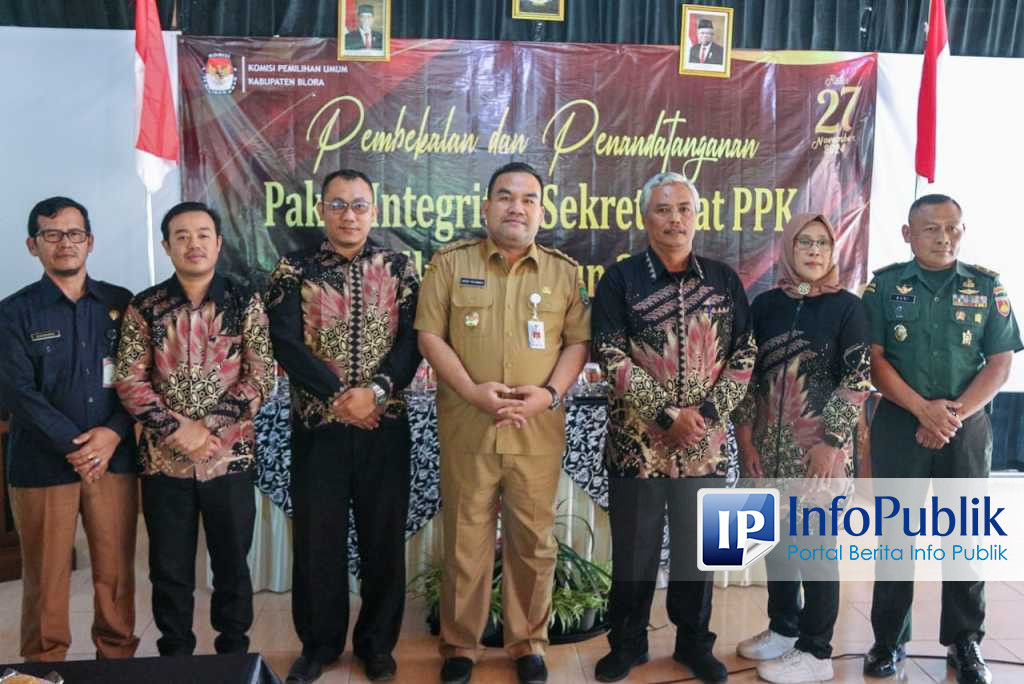 InfoPublik - Sekretariat PPK Tandatangan Pakta Integritas, Komitmen ...