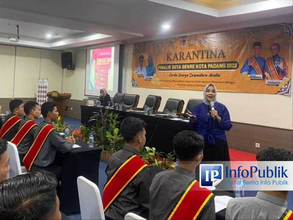 Infopublik 50 Finalis Duta Genre Kota Padang Ikuti Public Speaking