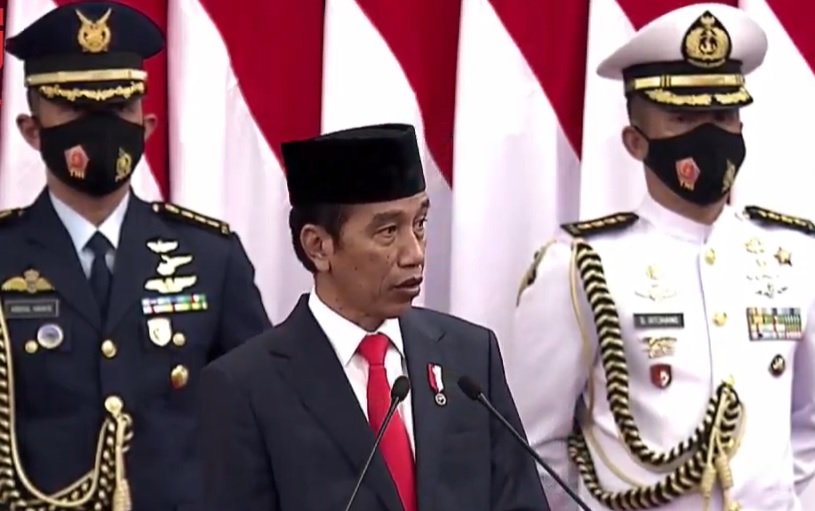 InfoPublik - Presiden Sampaikan Pengantar RUU RAPBN 2021 Beserta Nota ...