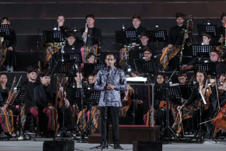 Melalui Orkestra G20 Borobudur, Kemendikbudristek Suarakan Indahnya Harmonisasi dalam Budaya