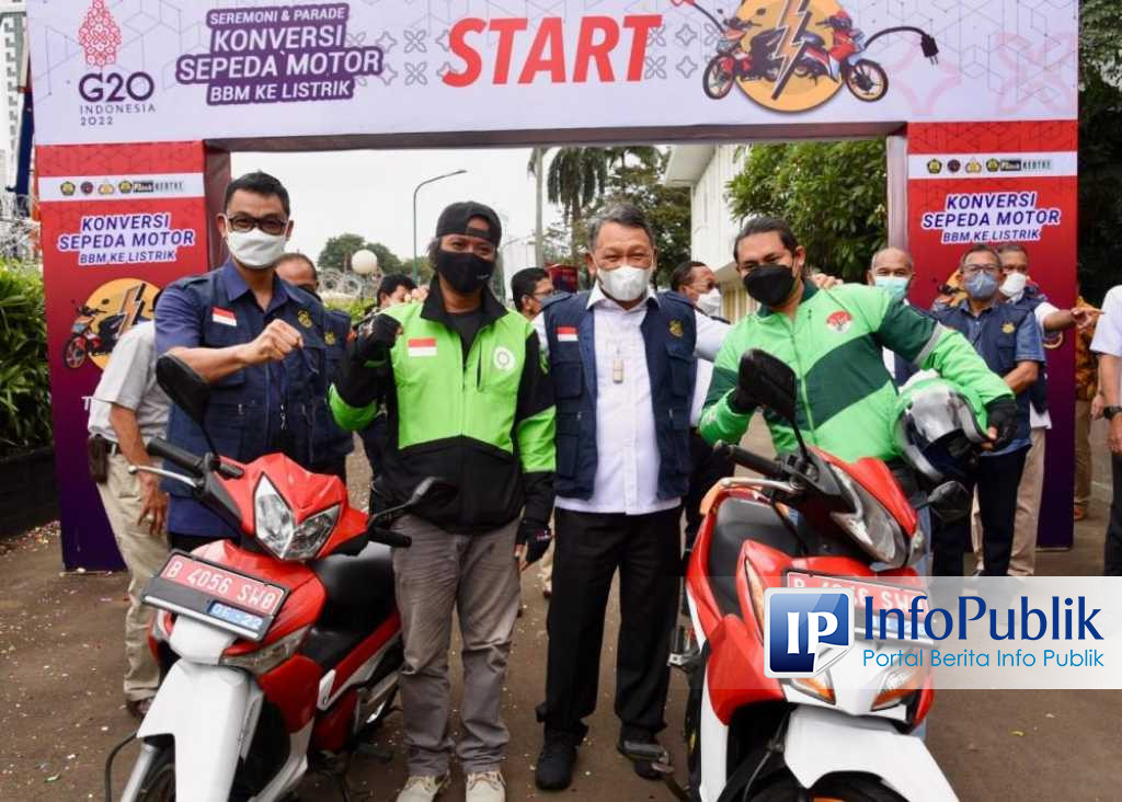 InfoPublik - Dukung Konversi Sepeda Motor Listrik, Kementerian ESDM ...