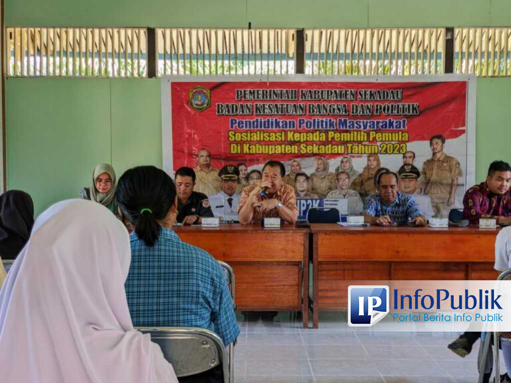 Infopublik Kesbangpol Sekadau Sosialisasi Pendidikan Politik Kepada Pemilih Pemula 2170