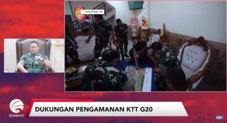 TNI sudah Siapkan Skenario Pengamanan KTT G20 di Bali