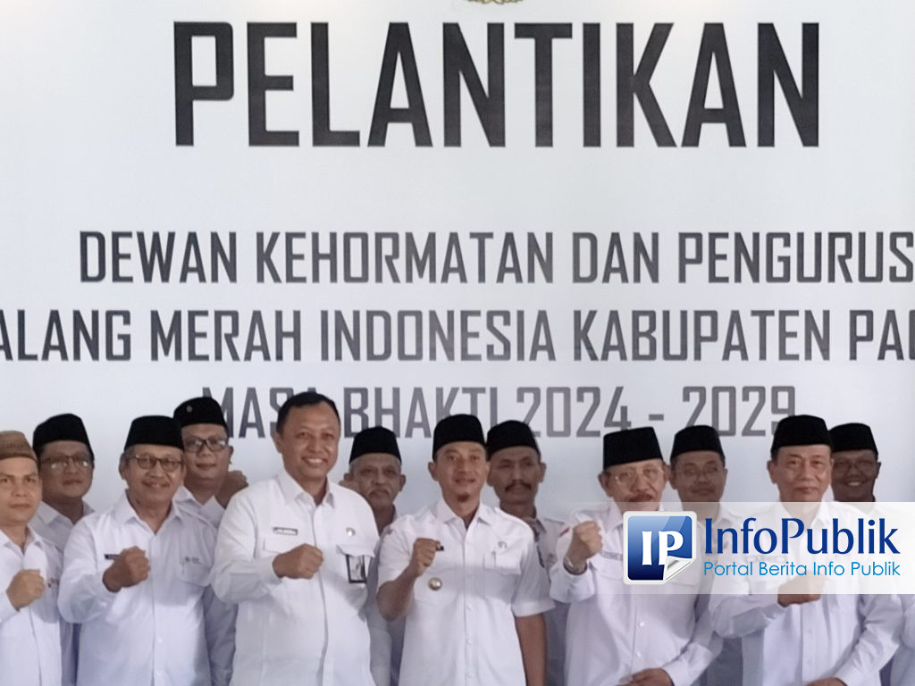 InfoPublik - Dewan Kehormatan Dan Pengurus PMI Pacitan 2024-2029 Dilantik