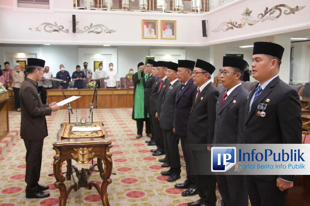 InfoPublik - Sekda Palembang Lantik Pejabat Eselon II, Minta Tingkatkan ...