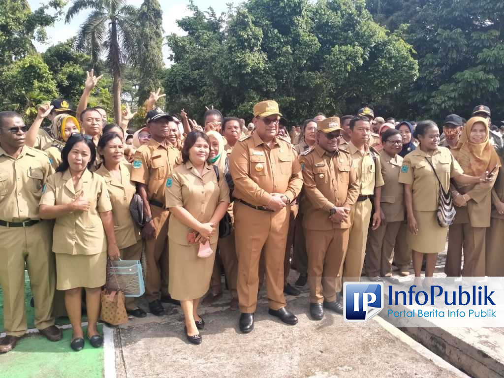 Infopublik Pj Gubernur Pbd Pimpin Apel Perdana Asn Di Kabupaten Sorong