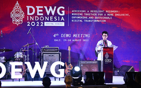 12 Stan Ramaikan Pameran Tranformasi Digital ITF-DEWG G20 