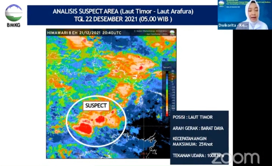 InfoPublik - Deteksi Bibit Siklon Tropis Di Laut Timor, Ini Peringatan ...