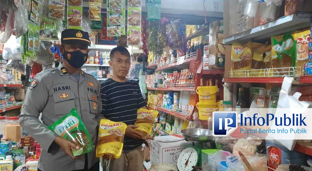 InfoPublik - Mendekati Ramadan Polres Pangkep Pastikan Stok Minyak ...