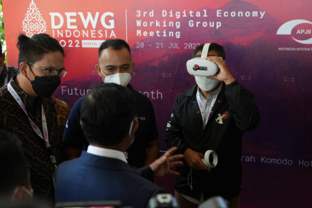 Pertemuan Ketiga DEWG G20  Buka Peluang Investasi Teknologi Metaverse di Indonesia