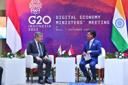 Indonesia dan India Bahas Peningkatan Kerja Sama hingga Substansi DEWG G20