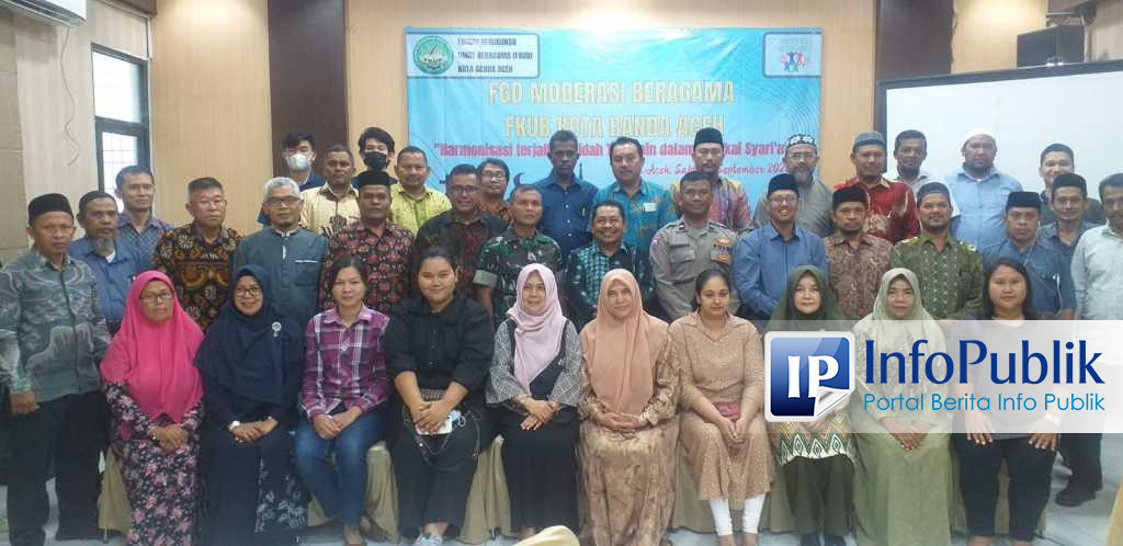 Infopublik Bakesbangpol Adakan Fgd Moderasi Beragama Fkub Banda Aceh