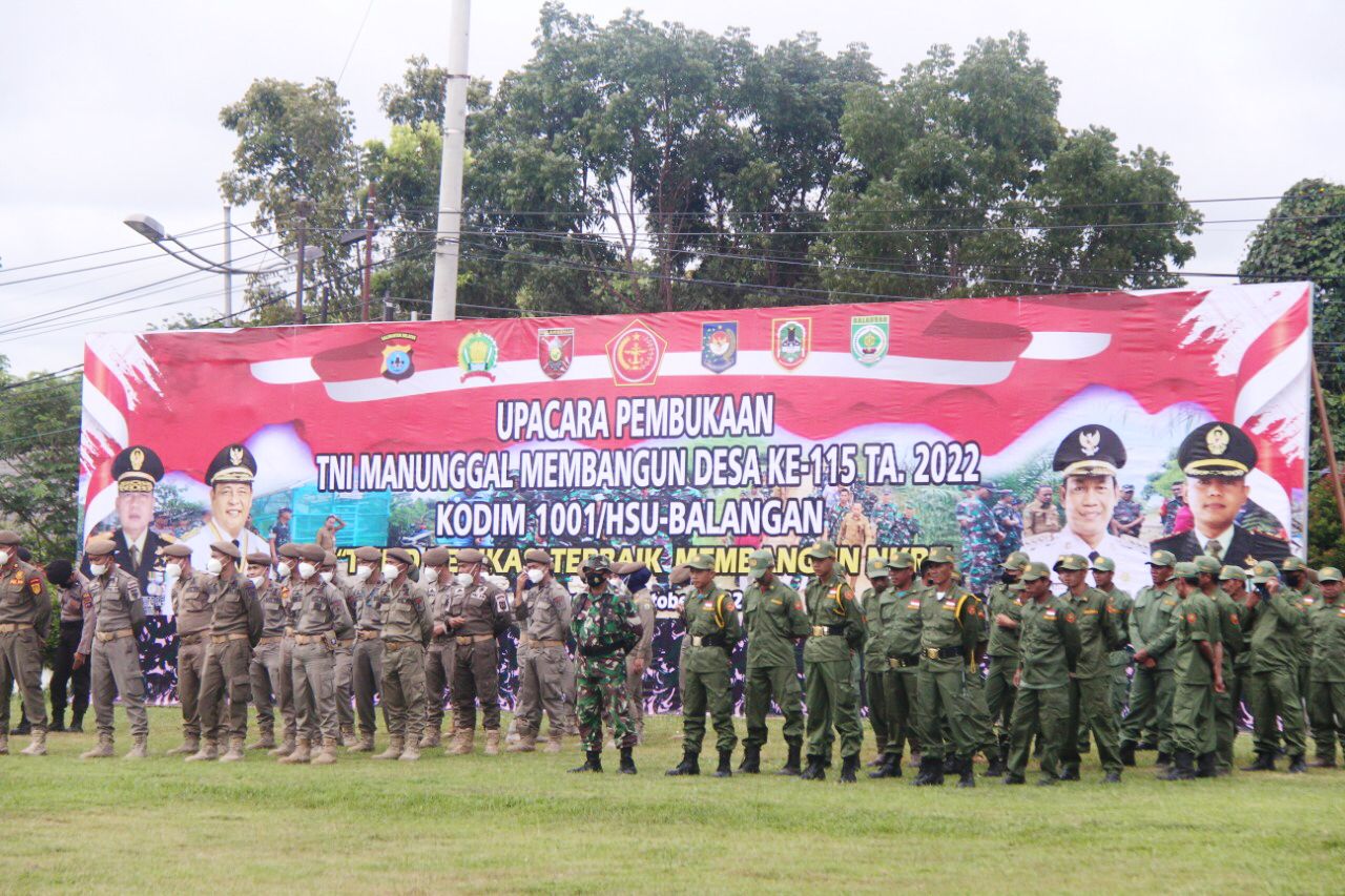 Infopublik Upacara Pembukaan Tentara Manunggal Masuk Desa Tmmd