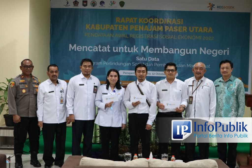 Infopublik Bps Ppu Gelar Rakor Pendataan Awal Registrasi Sosial