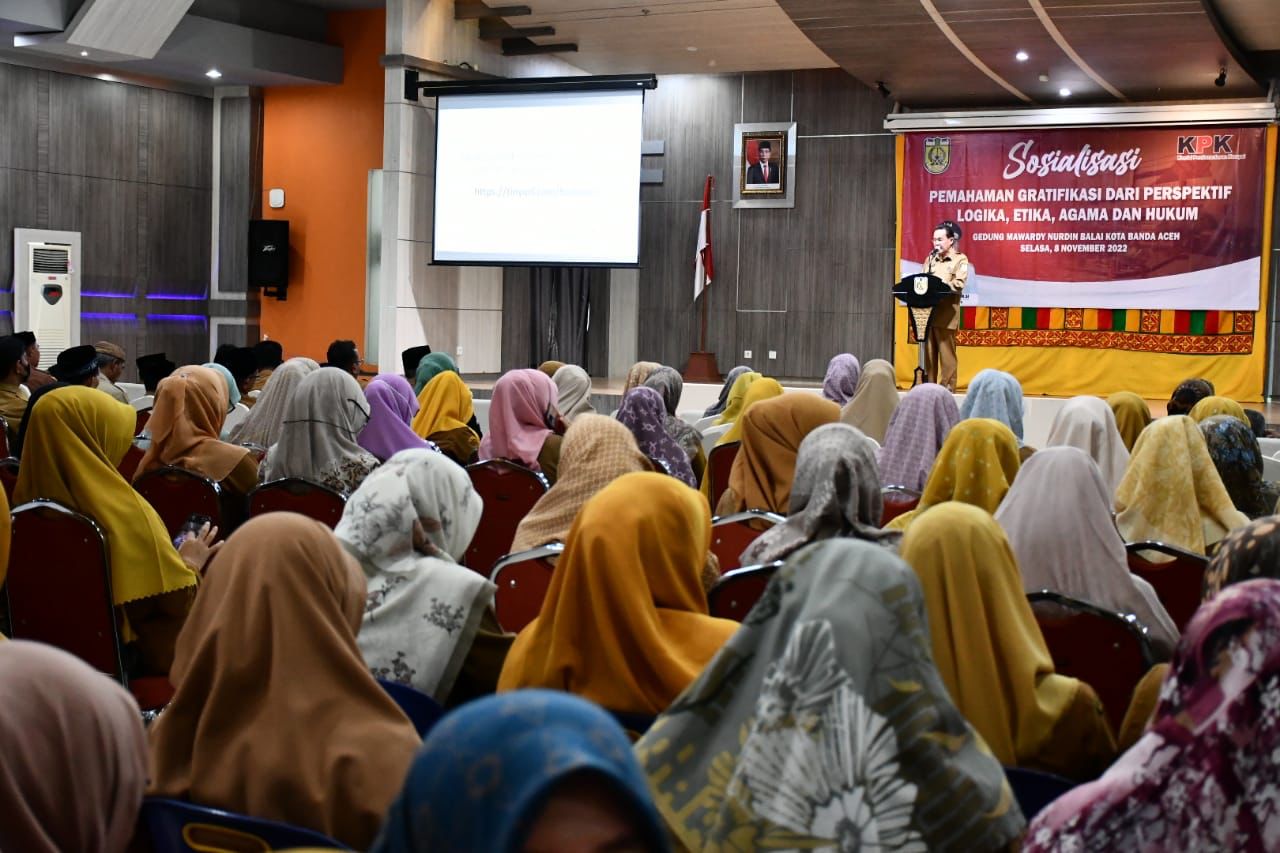 Infopublik Pemko Banda Aceh Gelar Sosialisasi Pemahaman Gratifikasi