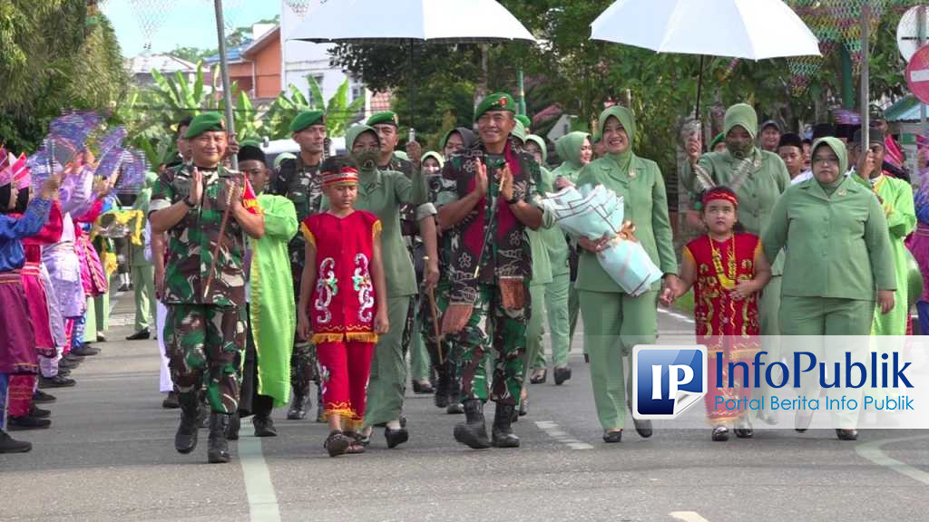 Infopublik Pangdam Vi Mulawarman Kunjungi Tabalong