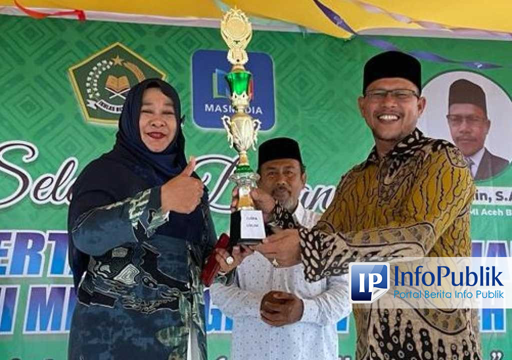 Infopublik Min 27 Aceh Besar Juara Umum Porseni Ke 4 K2mmi Tahun 2022 