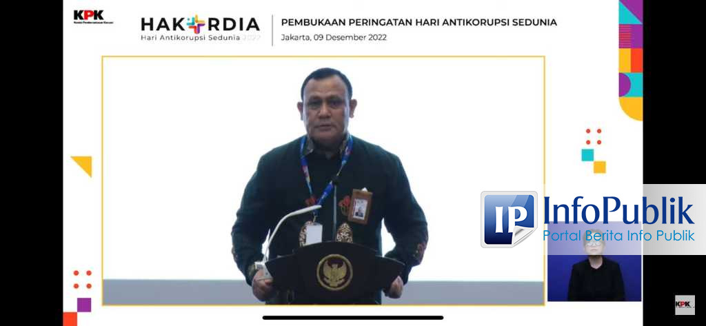 InfoPublik - KPK Tidak Pernah Ragu Tindak Pelaku Korupsi Dengan Lakukan ...