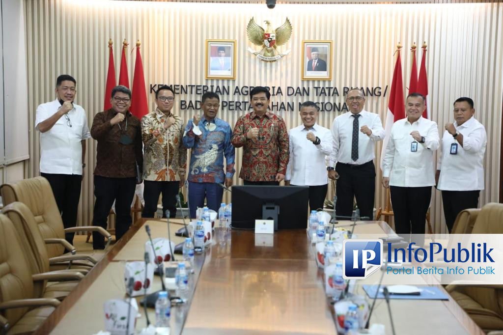 Infopublik Gubernur Sulteng Menteri Atr Bpn Bahas Konflik Agraria