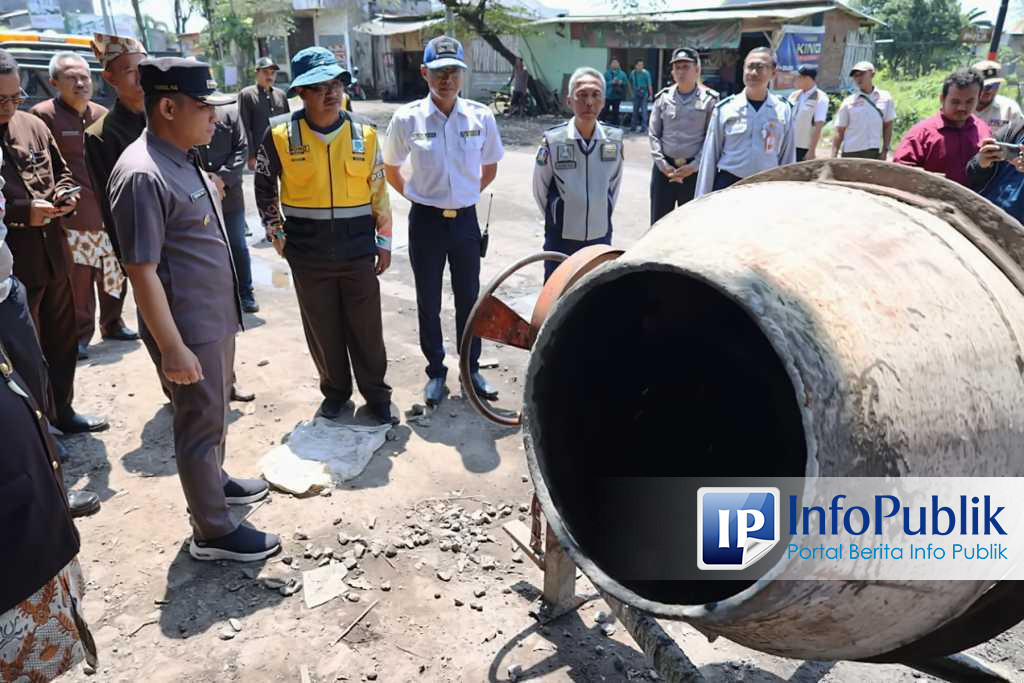 Infopublik Jlt Mulai Diperbaiki Bupati Lumajang Larang Kendaraan