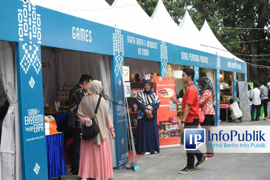 InfoPublik - Produk Unggulan UKM Ramaikan 'Kick Off' Gernas BBI Di Sulteng