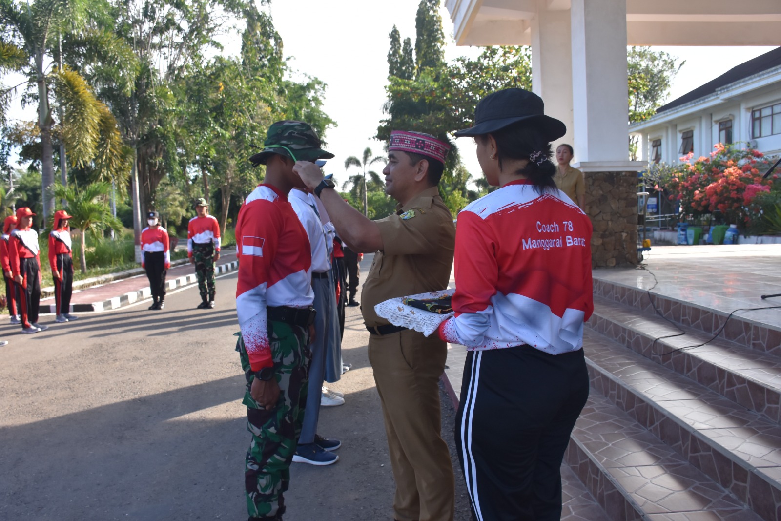 InfoPublik - Sekda Buka Diklat Paskibraka Tingkat Mabar 2023