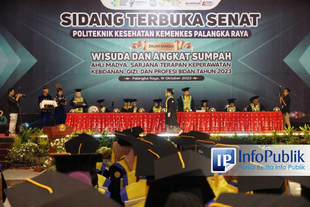 InfoPublik - Poltekkes Kemenkes Palangka Raya Wisuda 361 Mahasiswa