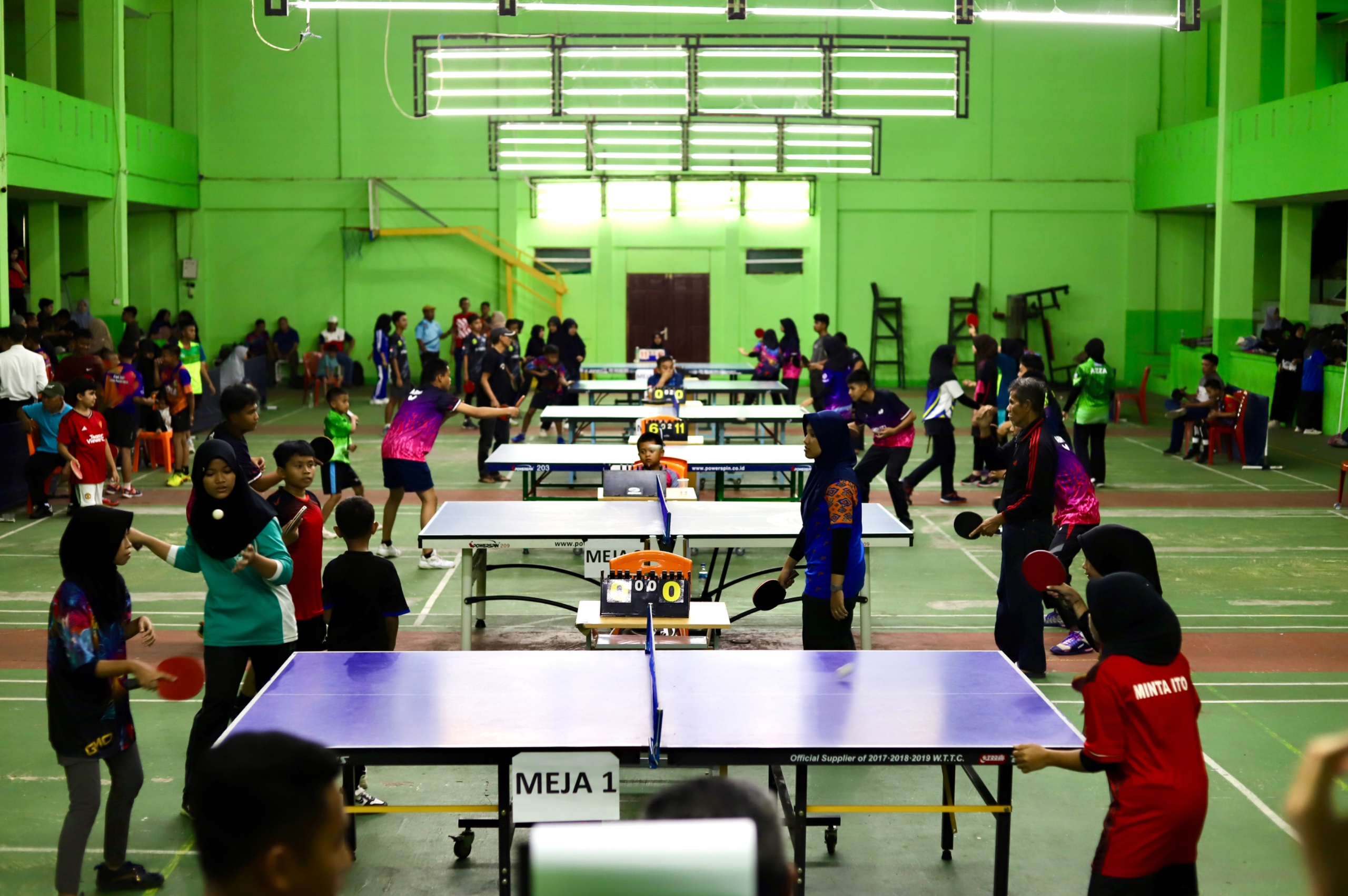 InfoPublik - SMAN 2 Gelar Lomba Tenis Meja Tingkat SLTP Dan SLTA Se-Sumbar