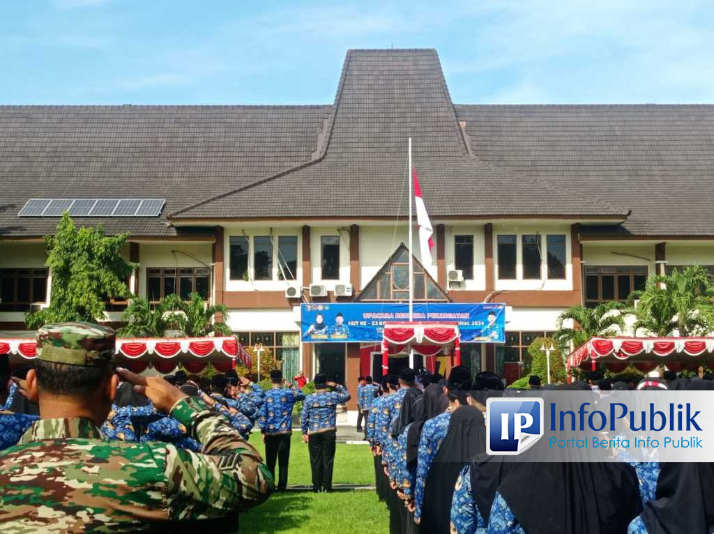 Infopublik Hut Korpri Ke Bupati Demak Sebagai Komponen Strategis Bangsa Korpri Harus