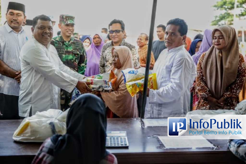 Infopublik Pasar Murah Ramadhan Di Blang Bintang Di Padati Warga